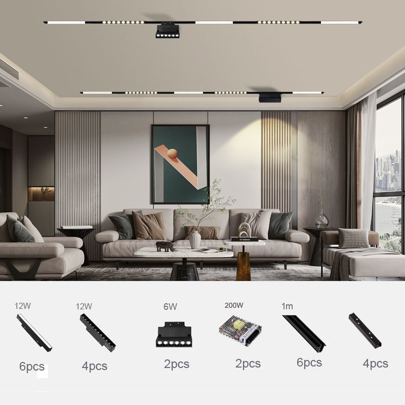 LED Recessed Spotlight Track Light Living Room Bedroom