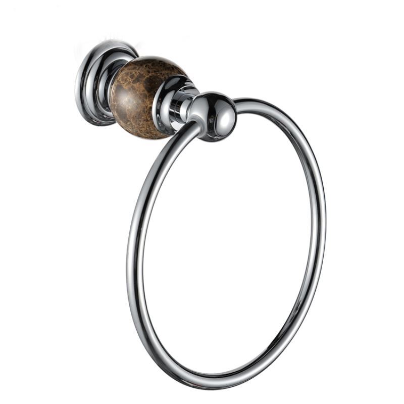 Bathroom Towel Rings New Modern Wall Mounted Chromecolored Copper