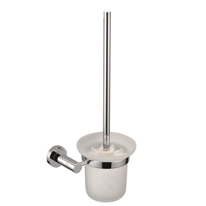 New Modern Chromecolored Bathroom Accessories Solid Brass Toilet Brush