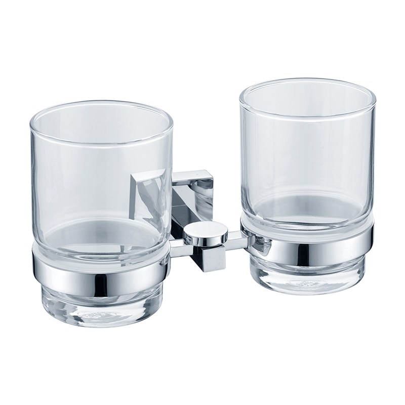 New Modern Chromecolored Bathroom Accessories Toothbrush Holder Solid