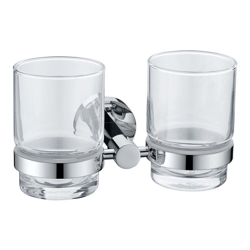 New Modern Chromecolored Bathroom Accessories Toothbrush Holder Solid