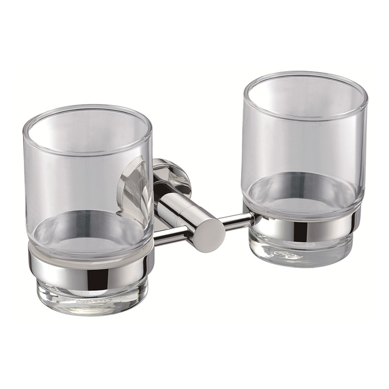 New Modern Chromecolored Bathroom Accessories Toothbrush Holder Solid