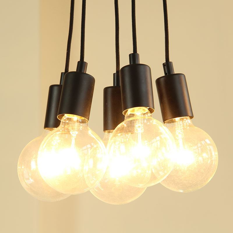 Rope Pendant Light Industrial Pendant Lighting Mini American Country
