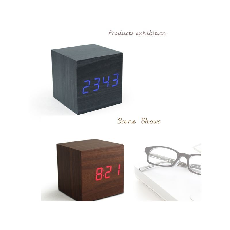 Stylish LED Digital Mini Alarm Clock