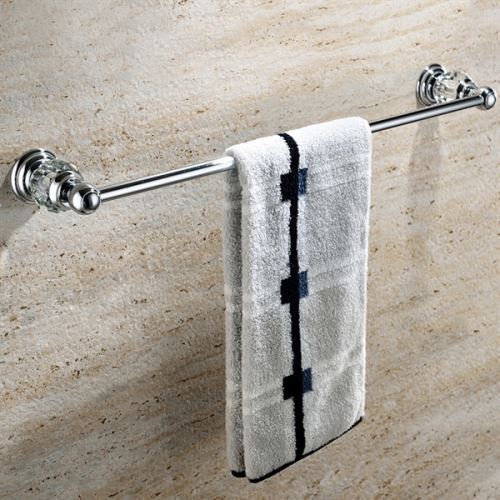 New Modern Towel Rack Chromecolored Single Layer Towel Rail Copper