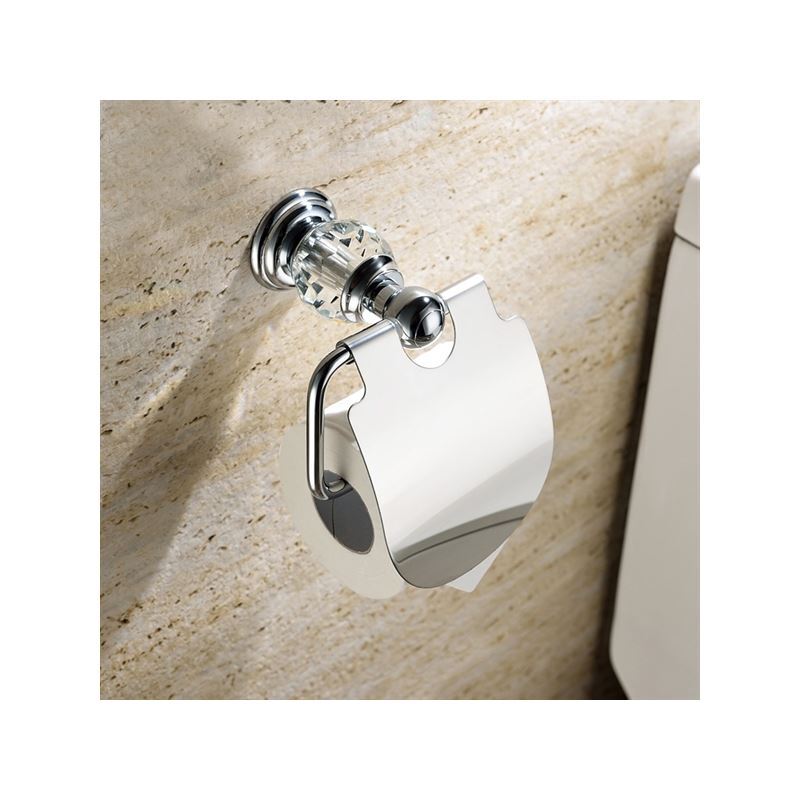 New Modern Toilet Roll Holder Wall Mounted Chromecolored Toilet Paper