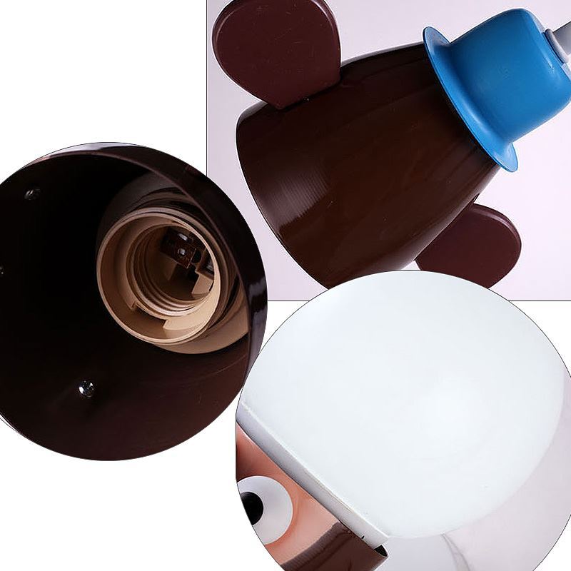 Animal Ceiling Light Cartoon Little Animals Kids Room Lighting Idea 3