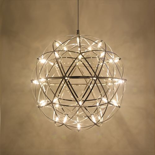 LED Ceiling Light Ball Pendant Light Modern Energy Saving 42/66 LEDs