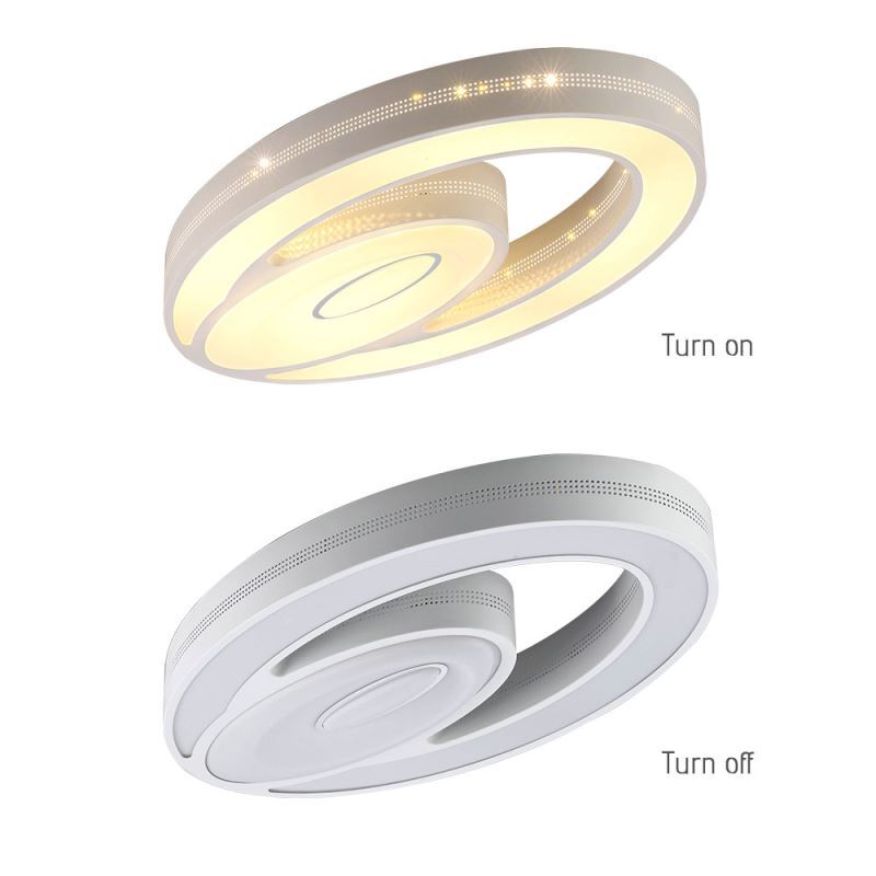 (EU Lager) Versandkostenfrei LED Deckenleuchte Modern aus Acryl Oval