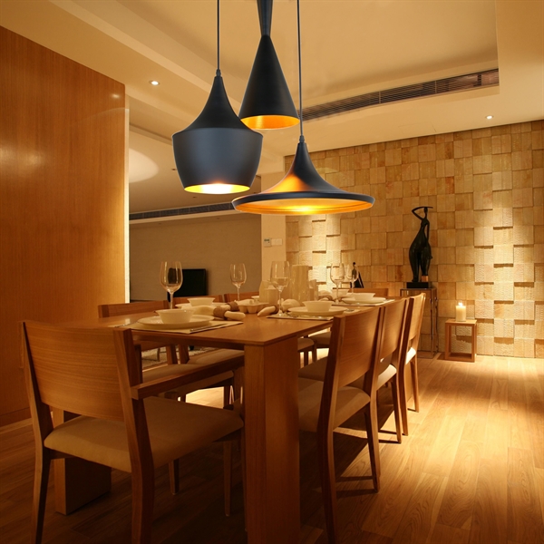 Lustre Plafonnier A 3 Lampes L 60 Cm Noir En Aluminium Luminaires