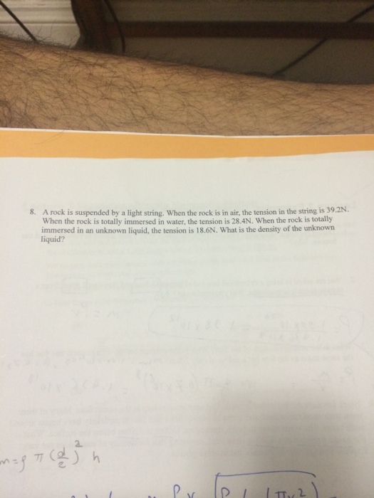 Lecture 2 Examples Density, Pressure and Buoyancy During the Great