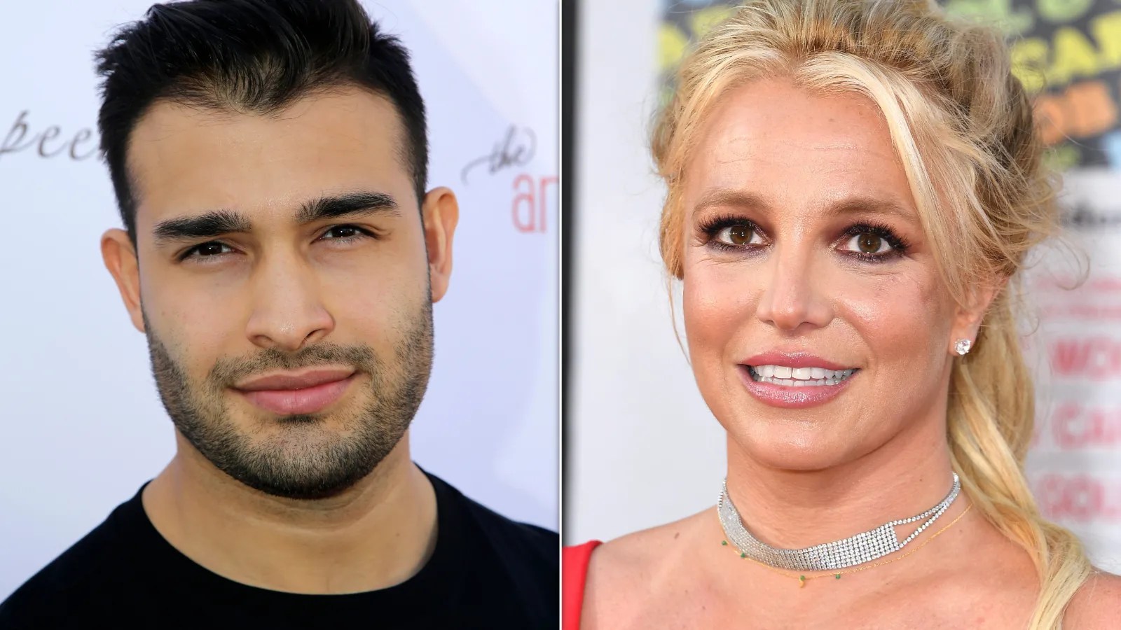 Sam Asghari Reacts To Britney Spears Calling Him A 'Gift From God' In