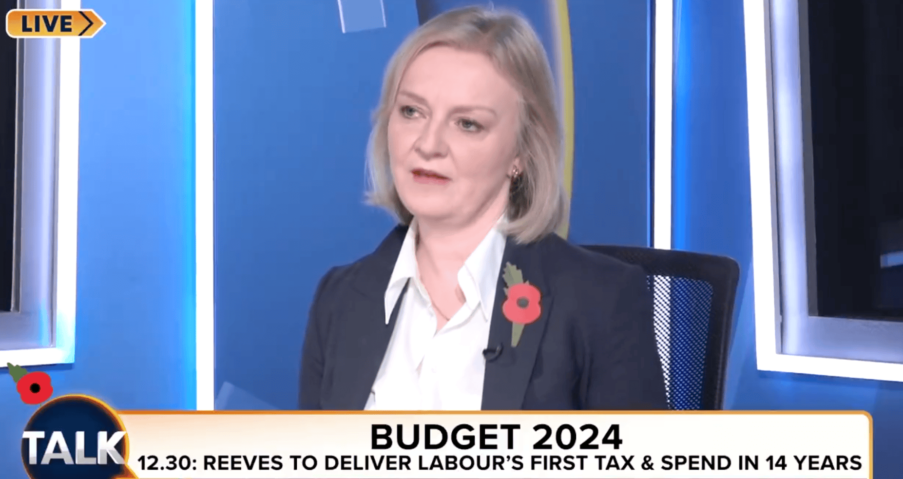 Liz Truss Uses 1 Word To Describe Labour's Budget And The Irony Is Laughable