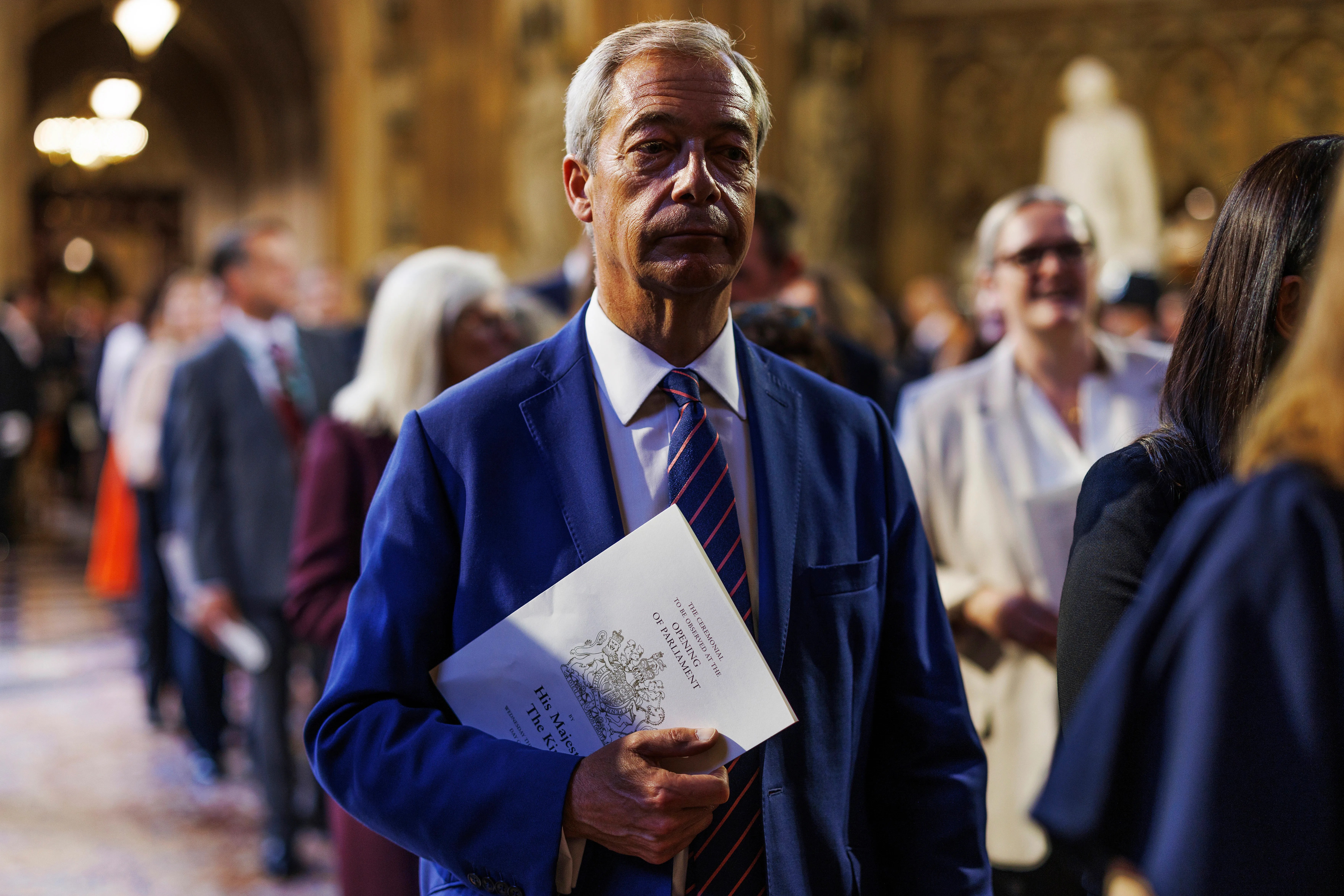 Minister Tells Nigel Farage To 'Stick To' Being An MP In Brutal Question Time Slapdown