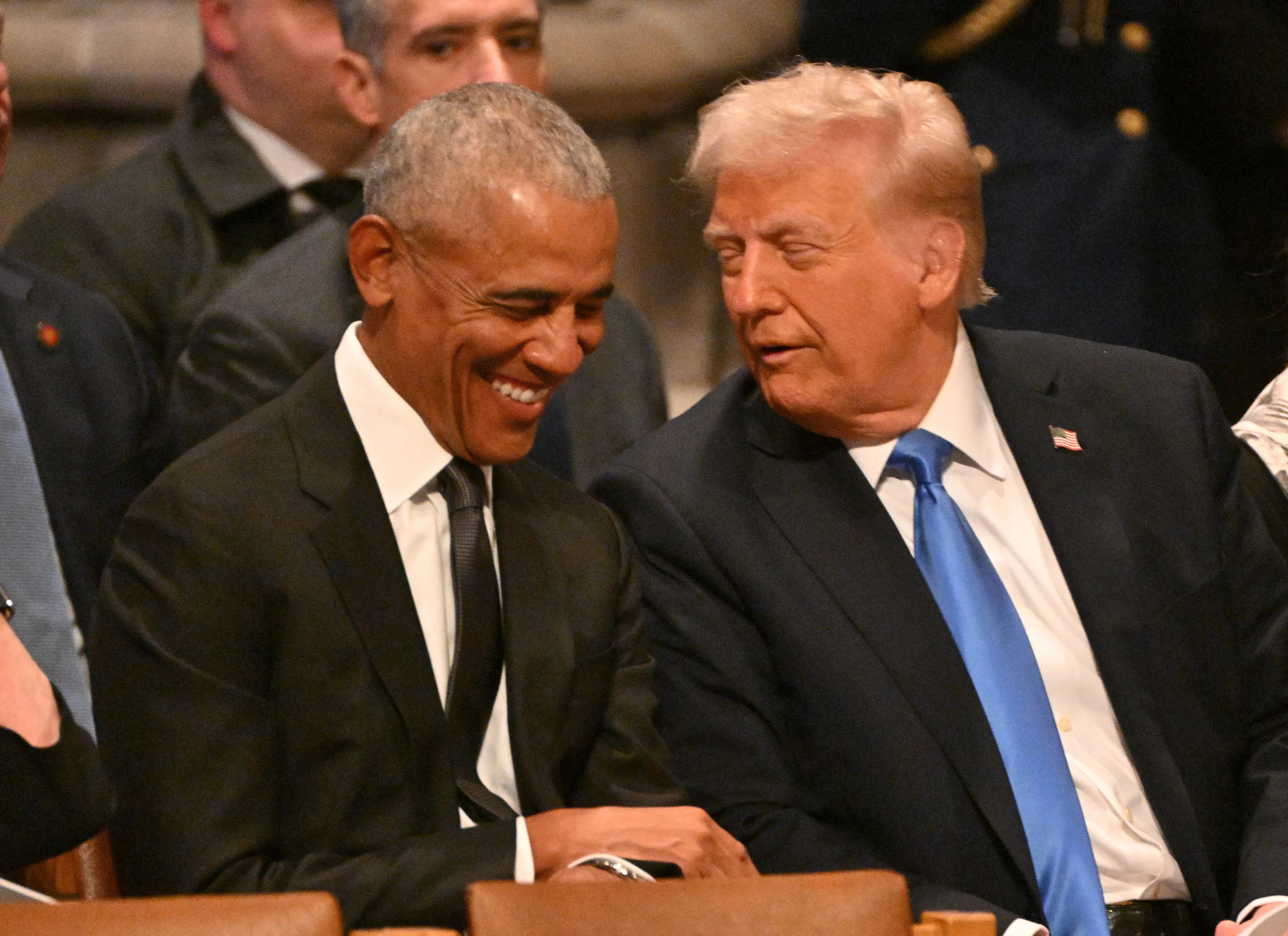 Donald Trump Addresses That Viral Video With Chuckling Barack Obama