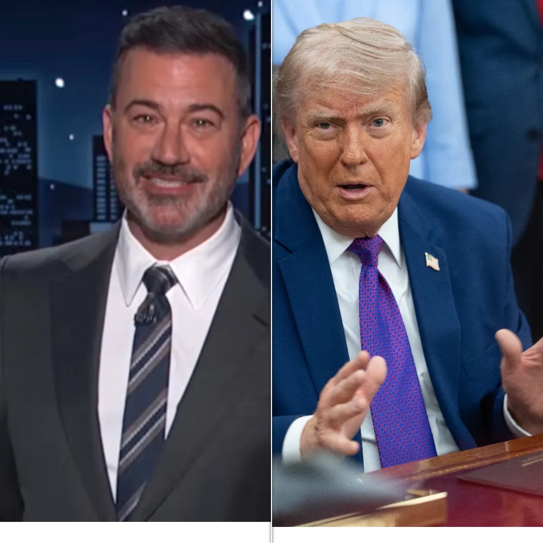 Jimmy Kimmel mocks Trump’s AI post with alien in tow