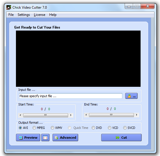 Chick Video Cutter Download para Windows Grátis