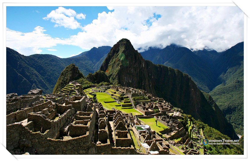 Machu Picchu Windows 7 Theme Download