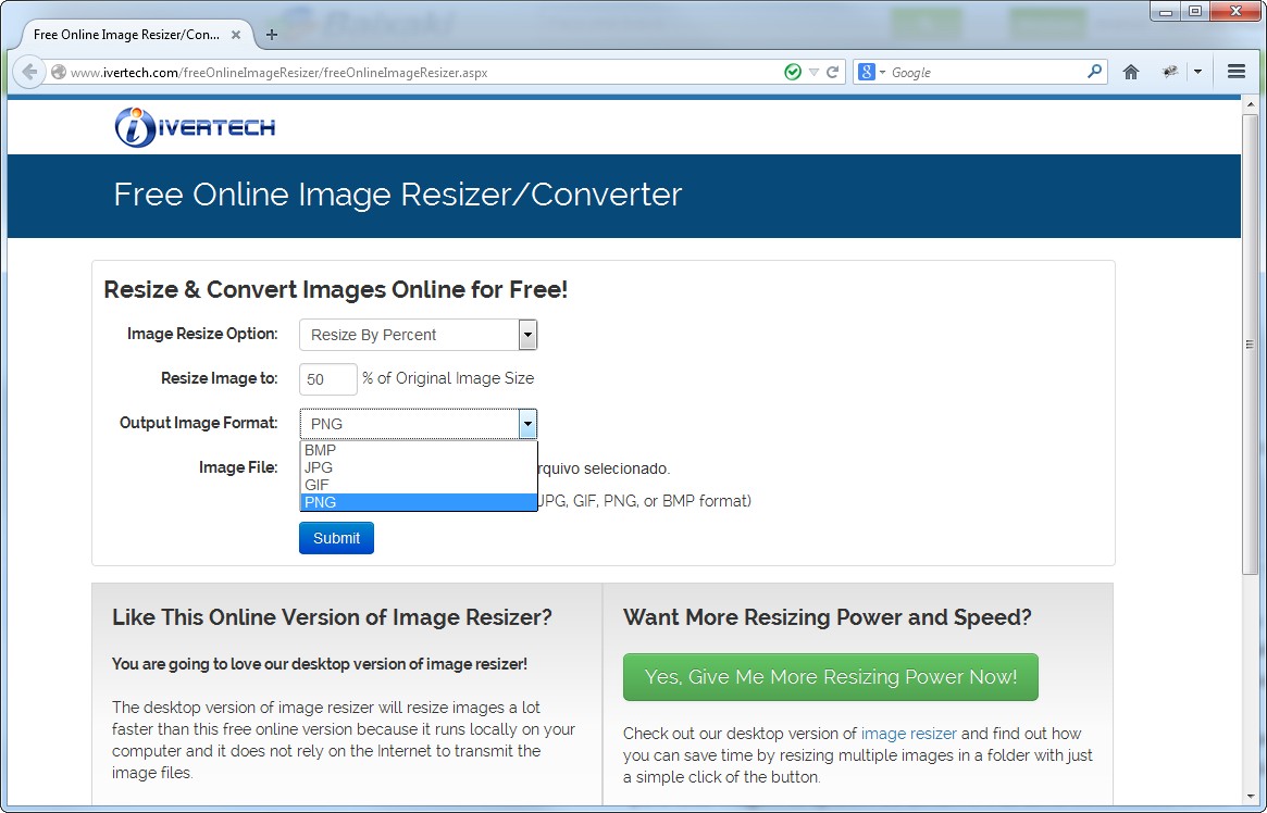 Free Online Image Resizer/Converter Download
