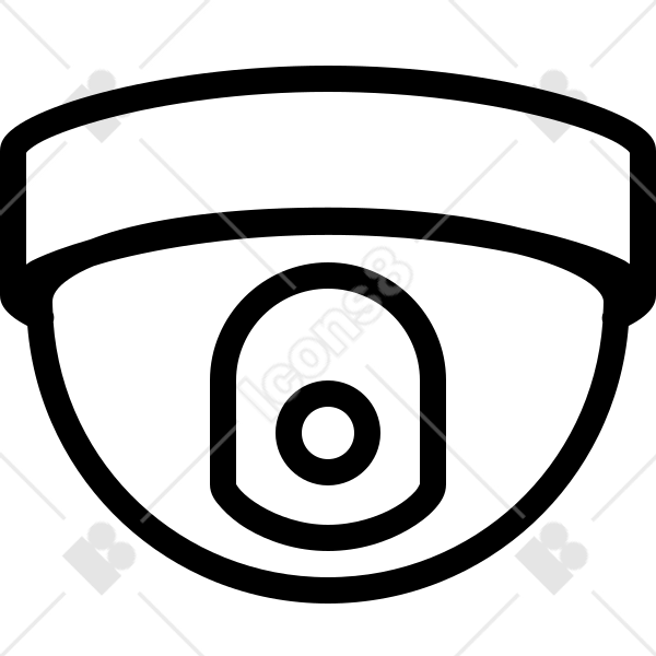 Cctv Dome Camera Logo