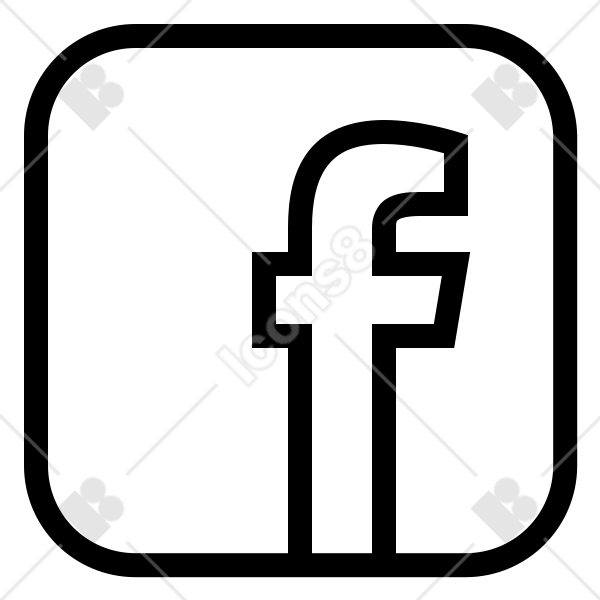 Transparent Facebook Logo Black