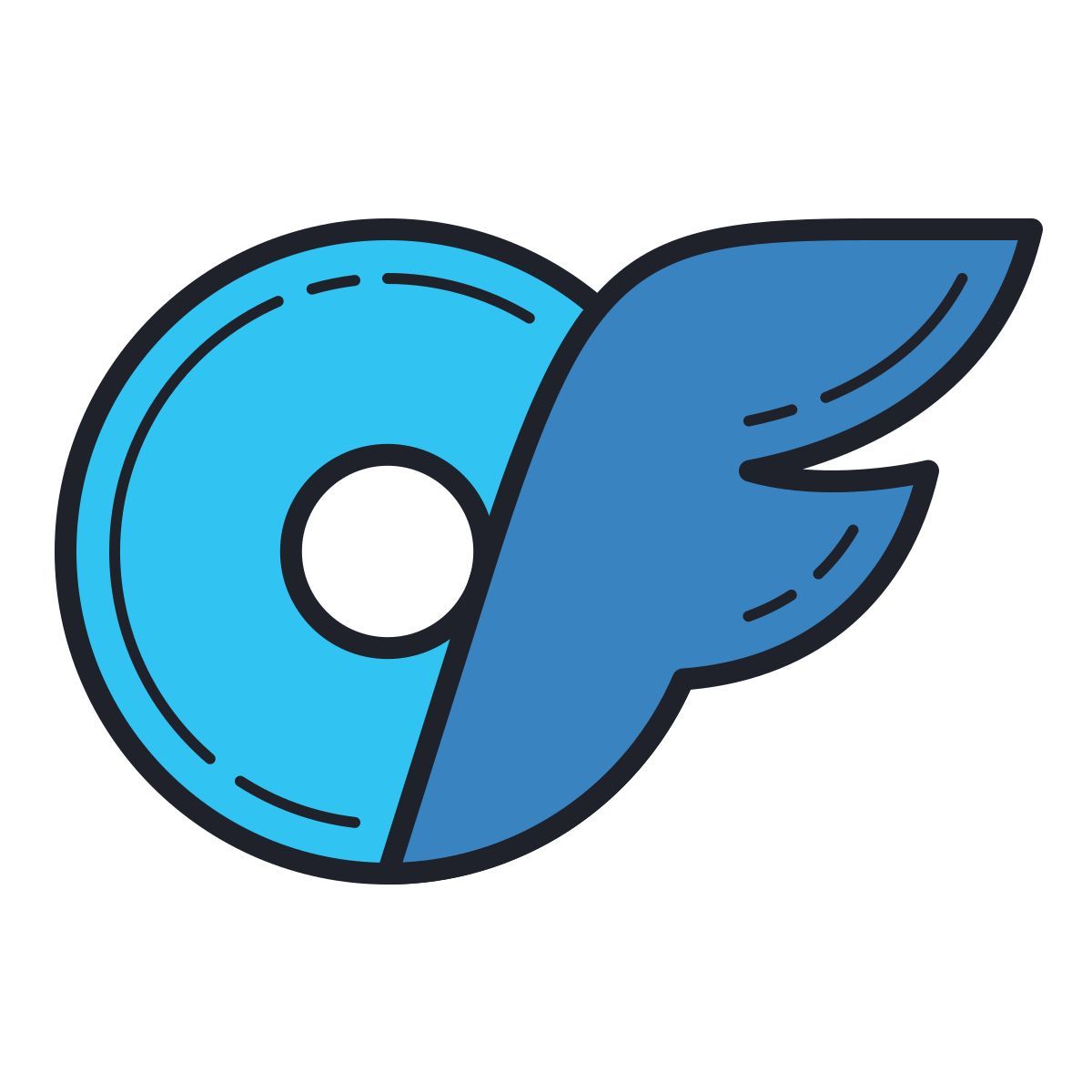 OnlyFans icon in Cute Clipart Style