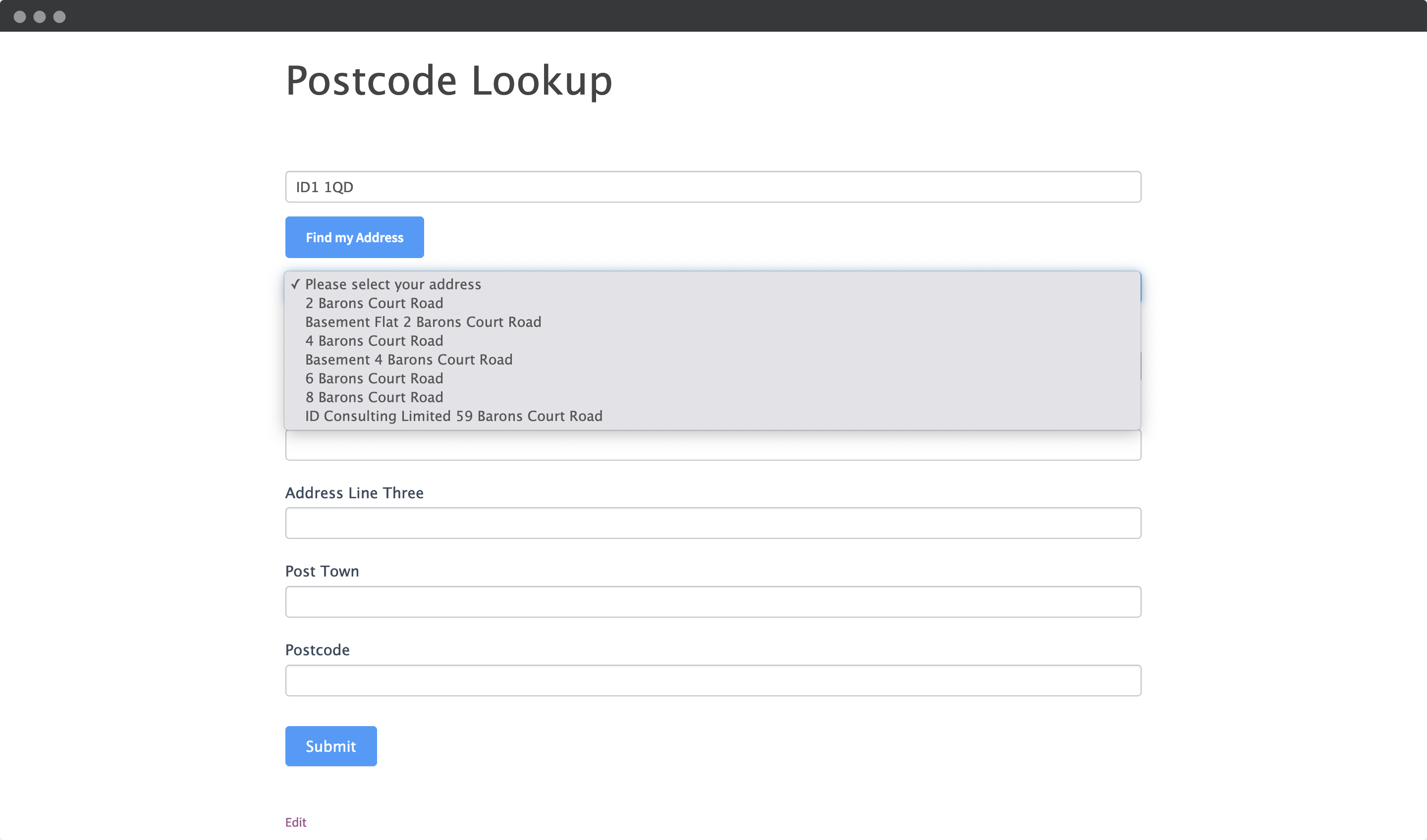 Formidable Forms Address Validation Integration Documentation Ideal