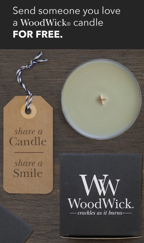 Free Woodwick Candle
