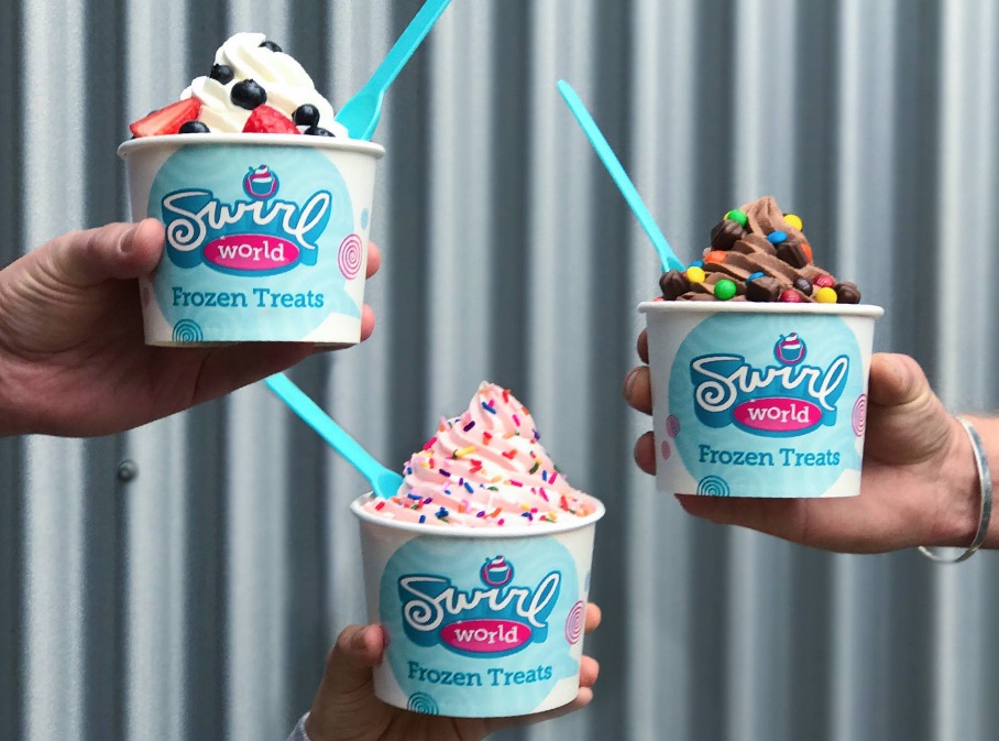 Free Swirl World Frozen Yogurt Cup at RaceTrac