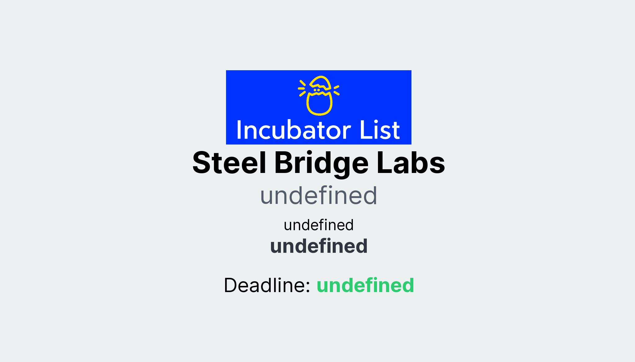 Steel Bridge Labs Overview & Key Information