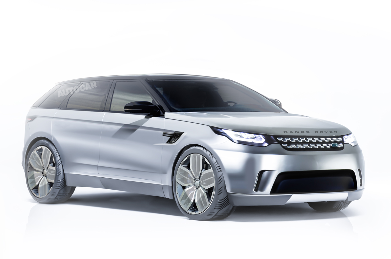 Range Rover electric SUV (Tesla rival) rendered