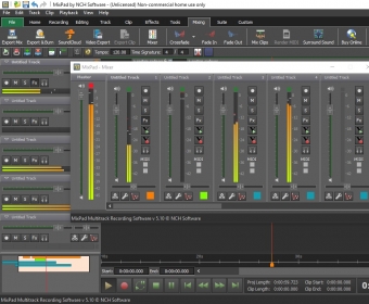 MixPad Multitrack Recording Software 5.1 Download (Free trial)...