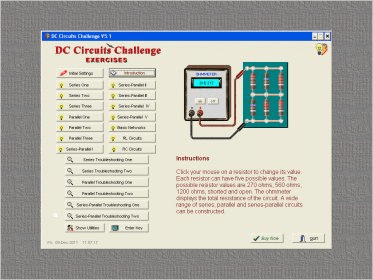 DC Circuits Challenge Download - Help teach DC circuit analysis and