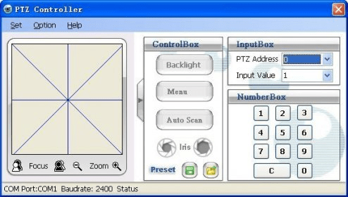 PTZ Controller 1.5 Download - PTZ Controller.exe