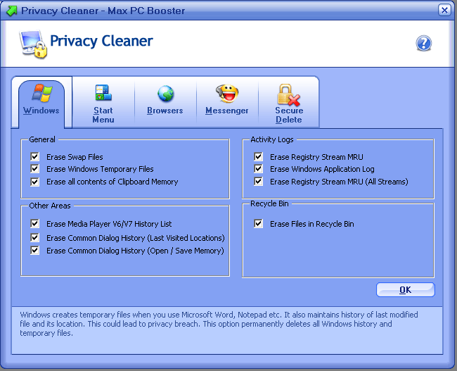 Erase Temporary Files Windows Xp Software Free Download nhletitbit
