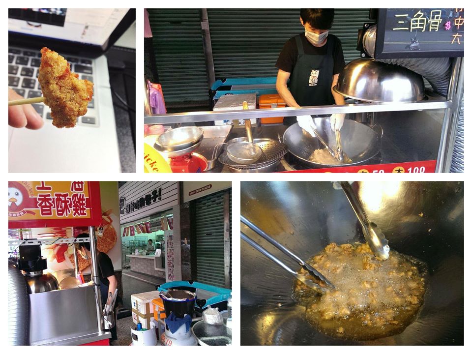 他們的香酥雞，外酥內嫩……