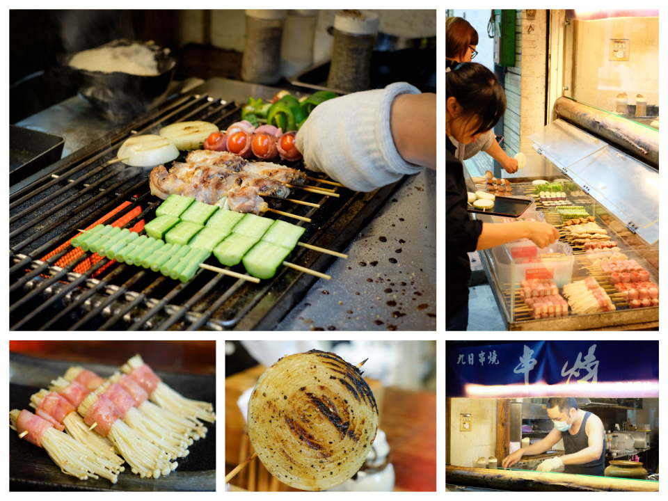 西子灣便宜串燒 狂推棒棒糖洋蔥、多汁培根包金針菇、蔬菜串＆新嫩肉串！！