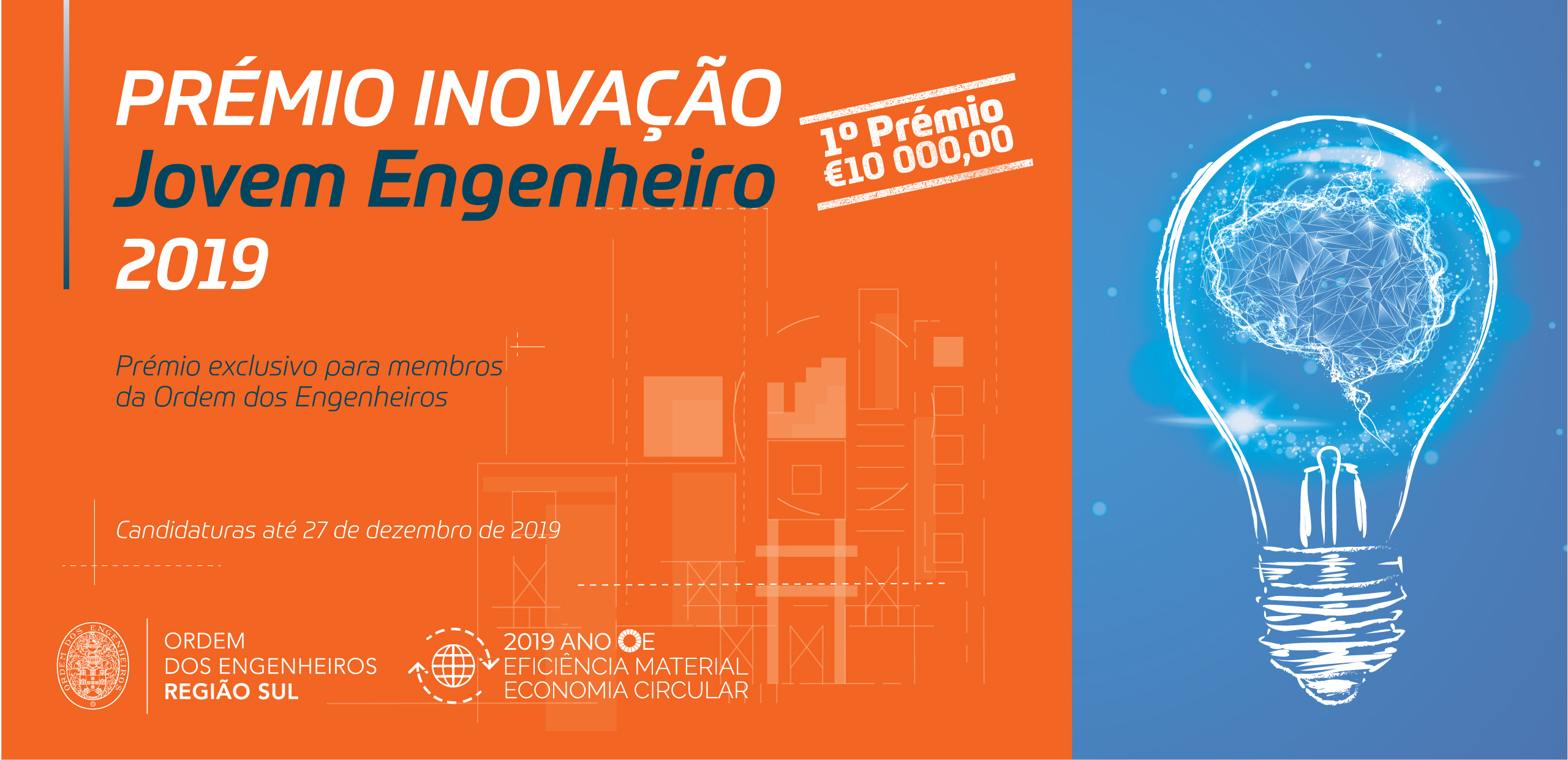 Prémio Inovação “Jovem Engenheiro” 2019 candidaturas abertas até 27 de