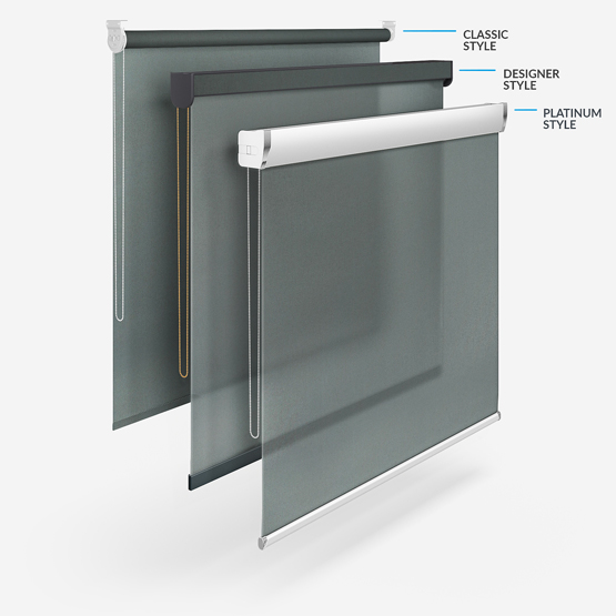 Optima Dimout Anthracite Grey Roller Blind Blinds Direct