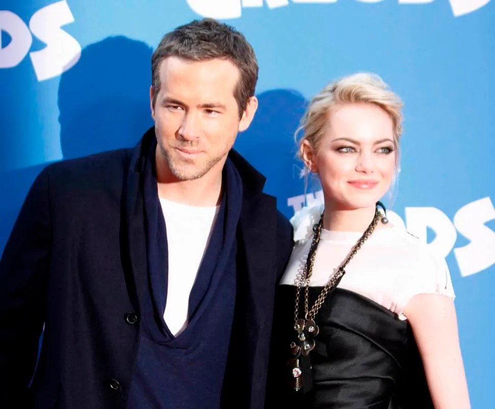 Fotos Estreia de «The Croods» junta Emma Stone e Ryan Reynolds