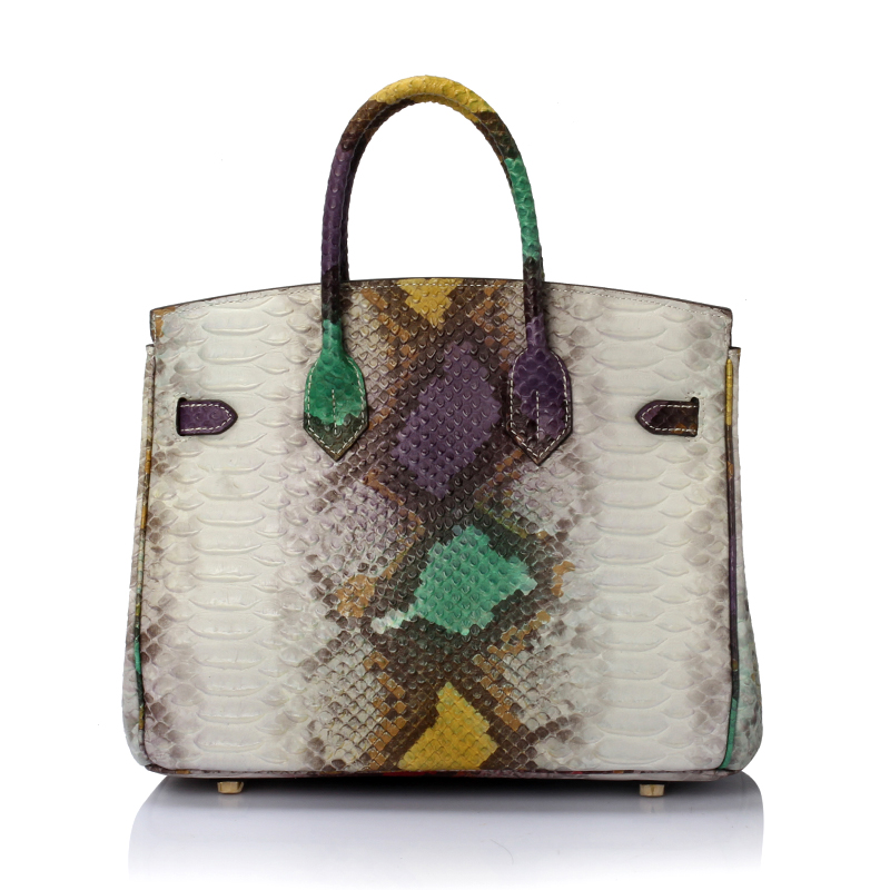 30cm Real Leather Tote LH1694_4 Colors