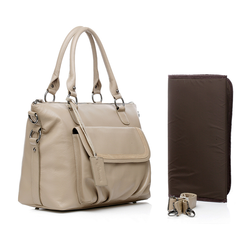 Soft Italian Leather Diaper Bag Mummy Bag LH2168 baby bags that look