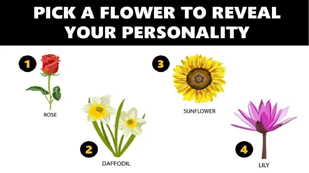 Flower Personality Test Pick A Flower To Reveal Your True Personality