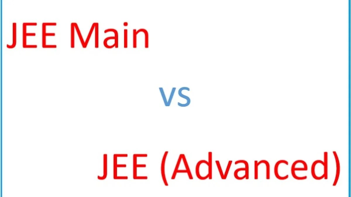 JEE Main vs JEE Advanced Difference in Syllabus, Difficulty Level & More