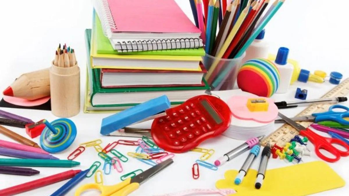 Common stationery for students School