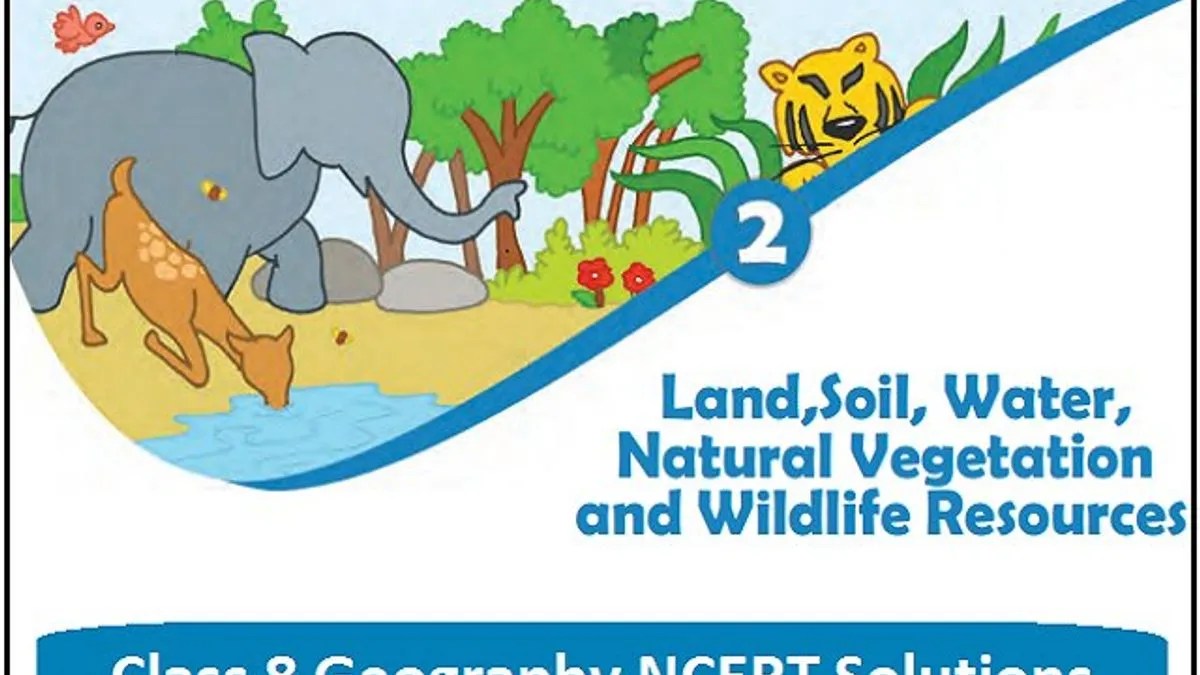 NCERT Solutions Class 8 Geography Chapter 2 Land Soil Water Natural