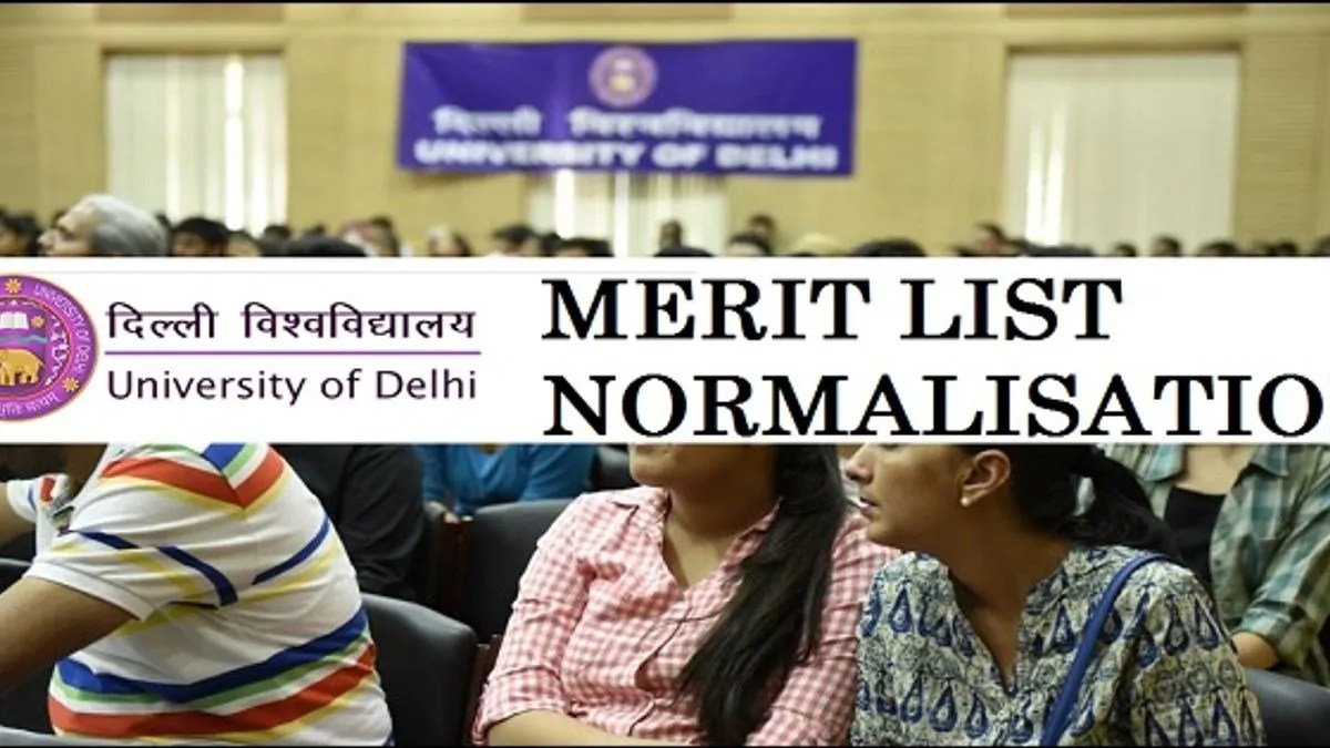 Normalisation Procedure for DU Entrance Test and JAT 2018