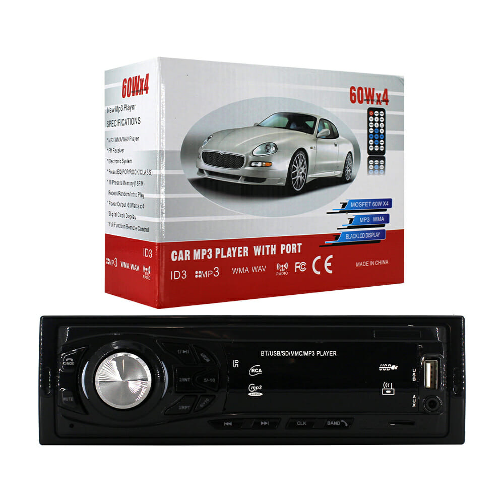Estéreo para automóvil, mosfet 60wx4 / mp3s211l