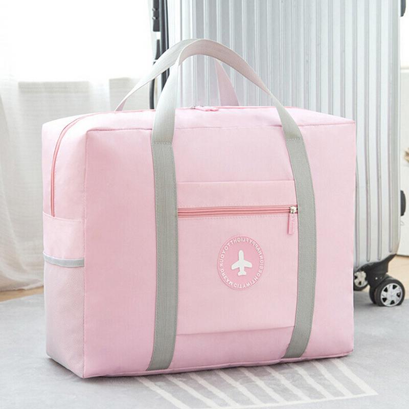 Cheap Travel Bag Folding Travelling Waterproof Tote Bag Female Large