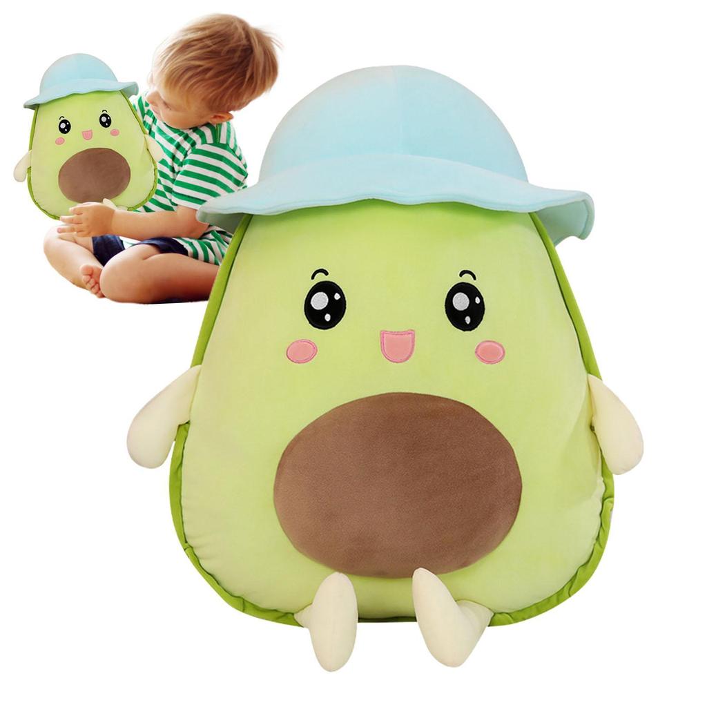 Cheap Avocado PillowsCute Green Large Simulation Avocado Plush Toy